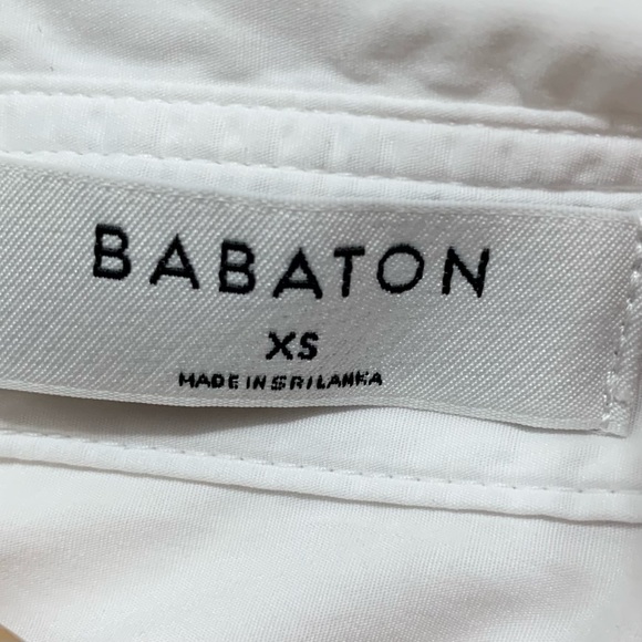 Aritzia Babaton Women’s Crisps Whit Button Down Longsleeves Relaxed Fit XS - Picture 8 of 11